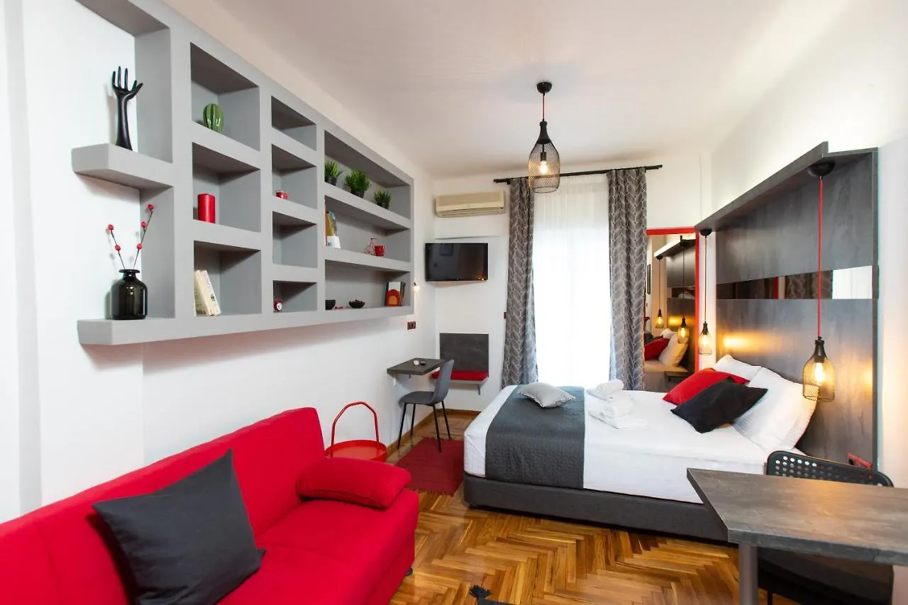 Downtown Luxury Boutique Suites : The Red Suite Thessaloniki Apartment